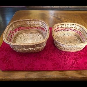 Wicker baskets..firm price